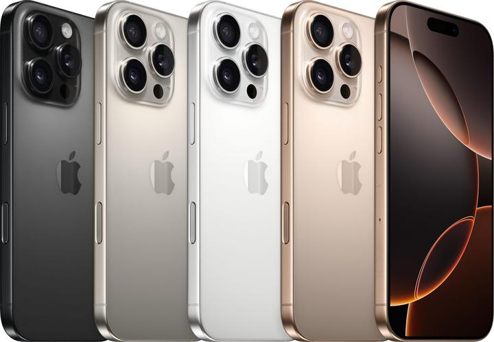 Productafbeelding Apple iPhone 16 Pro (1000 GB, Wit titanium, 6.30", SIM + eSIM, 48 Mpx, 5G)