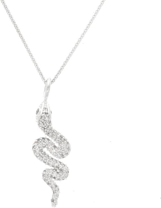 Thomas Sabo Collana con serpente e zirconi AIR-KE1207-051-14 (Argento 925, 42 cm)
