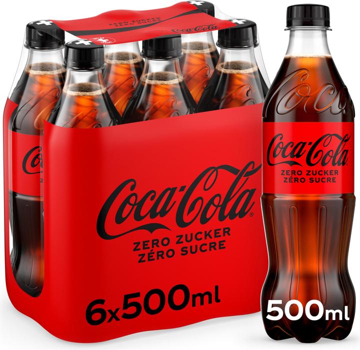 Produktbild Coca Cola Zero (6 x 50 cl)