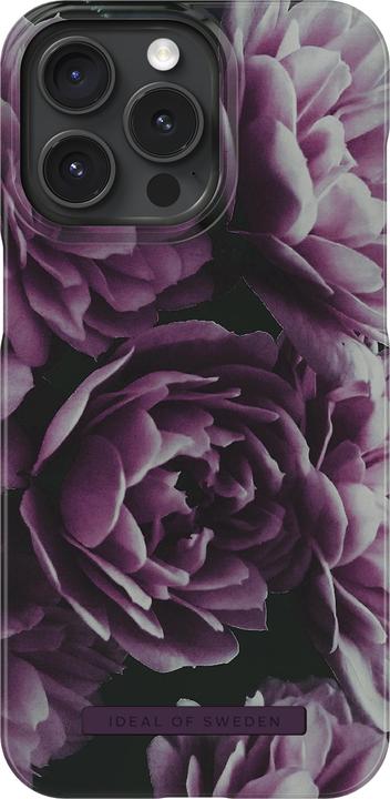 Produktbild iDeal Of Sweden iPhone 15 Pro Max Case, Deep Purple Bloom (Apple iPhone 15 Pro Max)