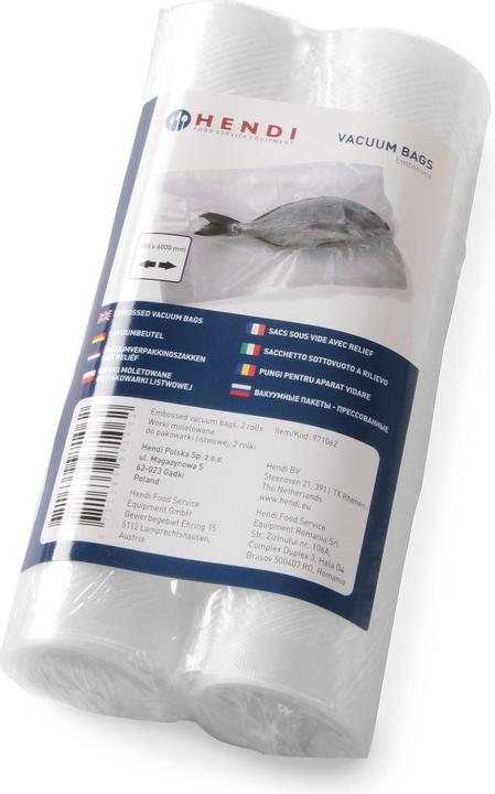 Produktbild Hendi Vakuum Kochbeutel Rolle, 2er Set - 75µm (2 x)
