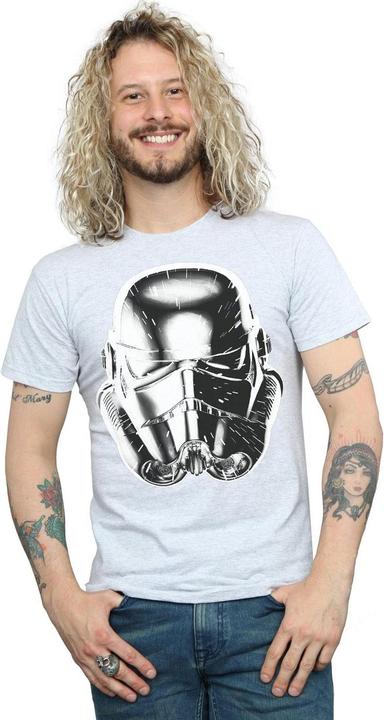 Immagine prodotto Star Wars Stormtrooper Warp Speed Helmet Maglietta Uomo (XL)