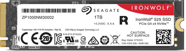 Produktbild Seagate IronWolf 525 (1000 GB, M.2 2280)