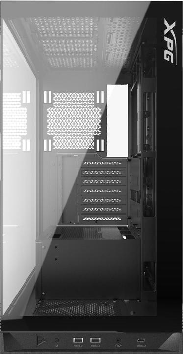 Actual product image Adata XPG INVADER X/Midi Tower/Transpar./??ern?? (mATX, Mini-ITX, ATX)