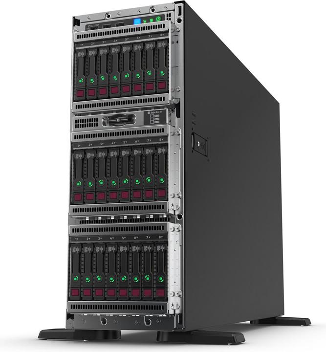 Actual product image HPE ProLiant ML350 Gen10 Performance - Server - Tower - 4U - two-way - 1 x Xeon S... (Intel Xeon Silver 4214R, 32 GB, Tower Server)