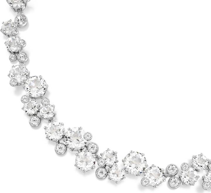 Immagine prodotto Swarovski Constella Halskette Rundschliff Weiss Rhodiniert (Metallo Swarovski)
