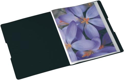 Immagine prodotto Herlitz Easy orga to go, A4, 20 buste, nero opaco, in film PP, con 20 buste cristalline, docu (A4, 1 x)
