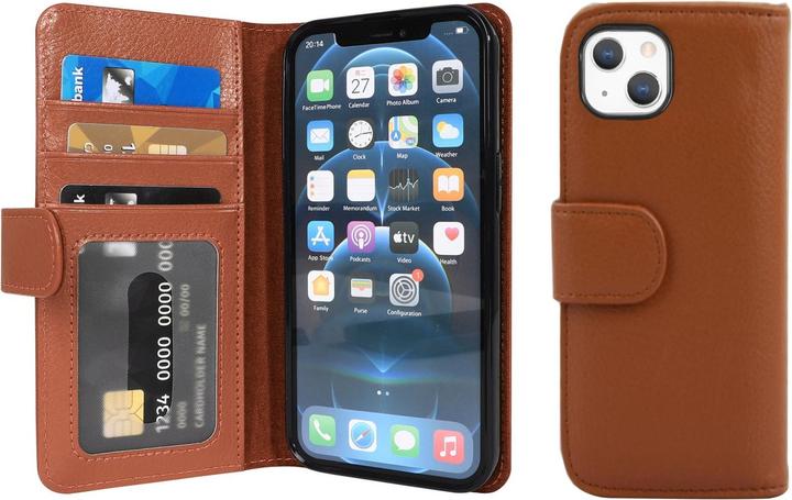 Actual product image Cadorabo 3 card slots sleeve (Apple iPhone 13 mini)