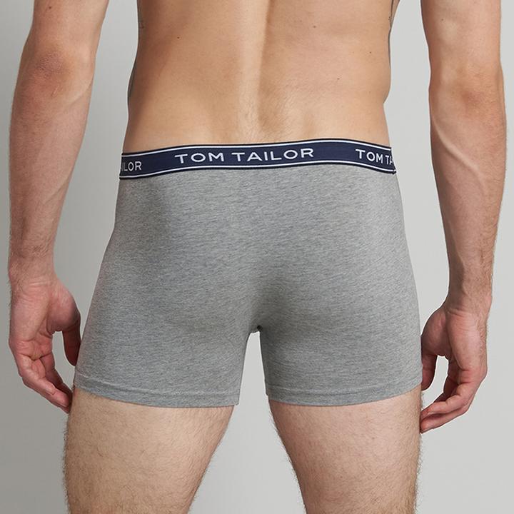 Produktbild Tom Tailor Herren Boxershorts Unterhosen langes Bein formstabil weich | 6 Stück (L, 6er Pack)