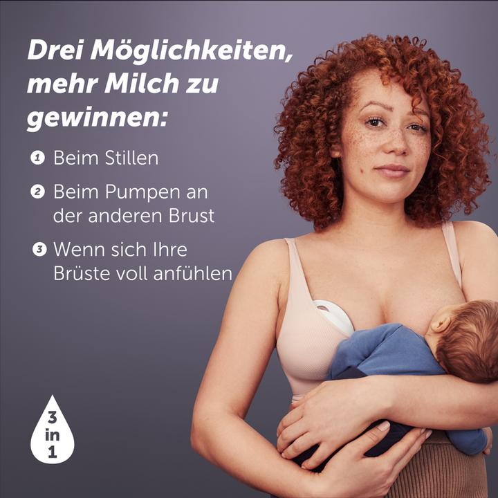 Actual product image Elvie Curve - Manual silicone breast pump to wear in the bra (120 ml)