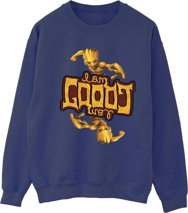 Produktbild Guardians Of The Galaxy Groot Inverted Grain Sweatshirt (S)