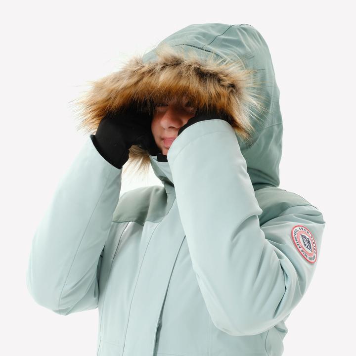 Produktbild Quechua Winterjacke Parka Kinder Gr. 122–170 warm bis -17 °C wasserdicht - SH900