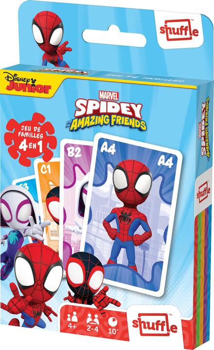 Actual product image Cartamundi Jeu Familles Spidey Pre12 (French)