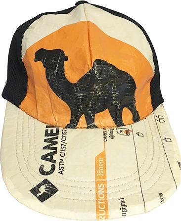 Image du produit Bekos Upcycling - casquette de baseball fabriquée à partir de sacs de ciment recyclés Camel (Taille unique)