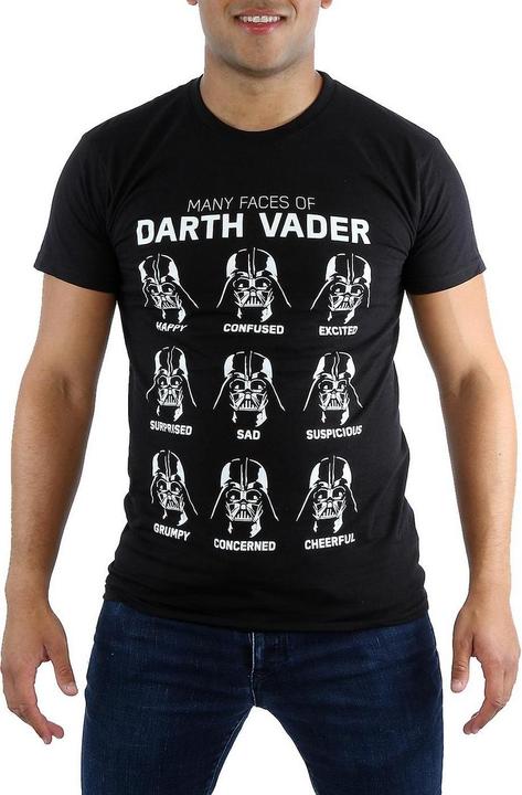 Produktbild Star Wars Many Faces Of Darth Vader TShirt (S)