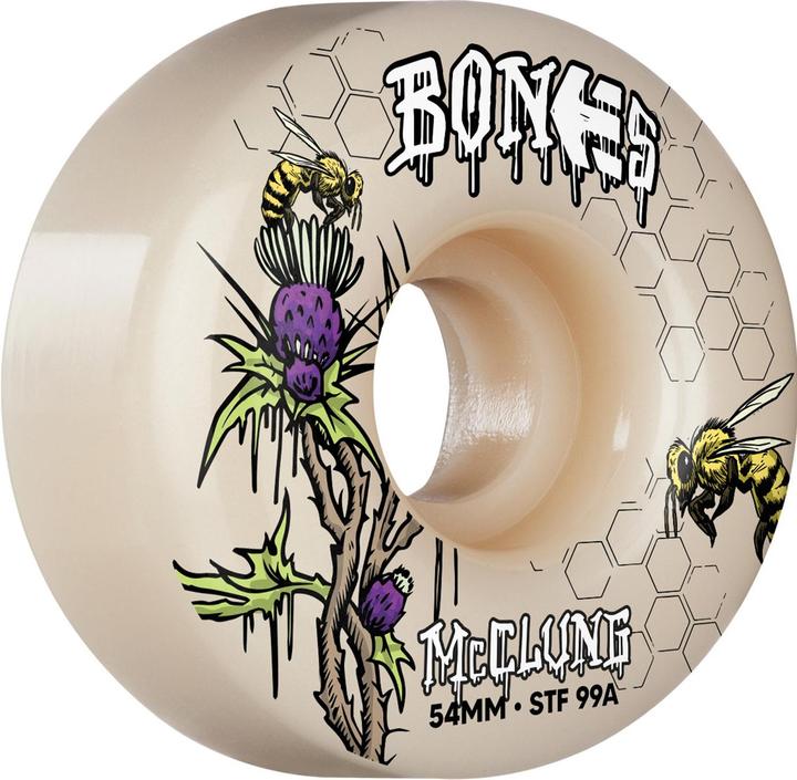 Actual product image Bones Wheels 99A STF McClung Etnies Collab V1 Standard (54 mm)