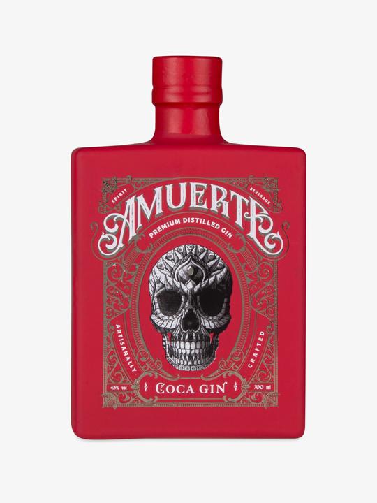 Produktbild Amuerte Gin Coca Leaf Red Edition (1 x 70 cl)