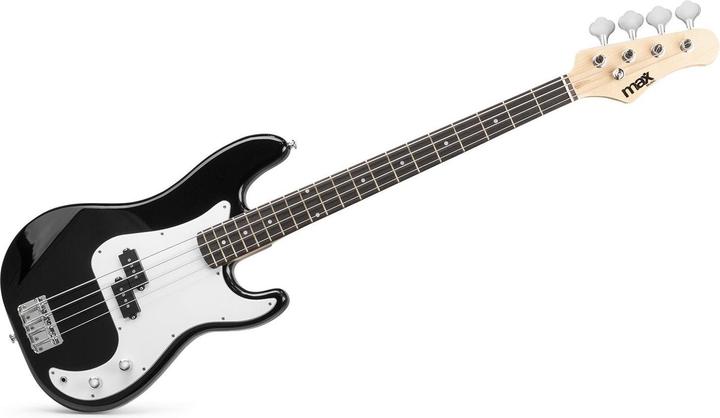 Image du produit Max GigKit basse électrique noir/blanc (Basse électrique, Tilleul)