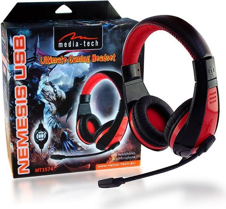 Produktbild Media-Tech MEDIATECH MT3574 NEMESIS USB - Stereo US (Kabelgebunden)