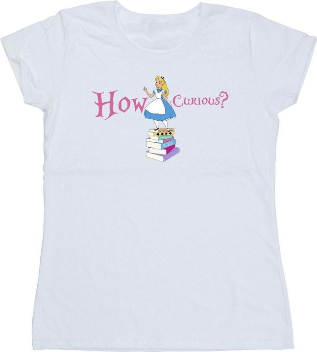 Disney Alice In Wonderland How Curious TShirt (L)