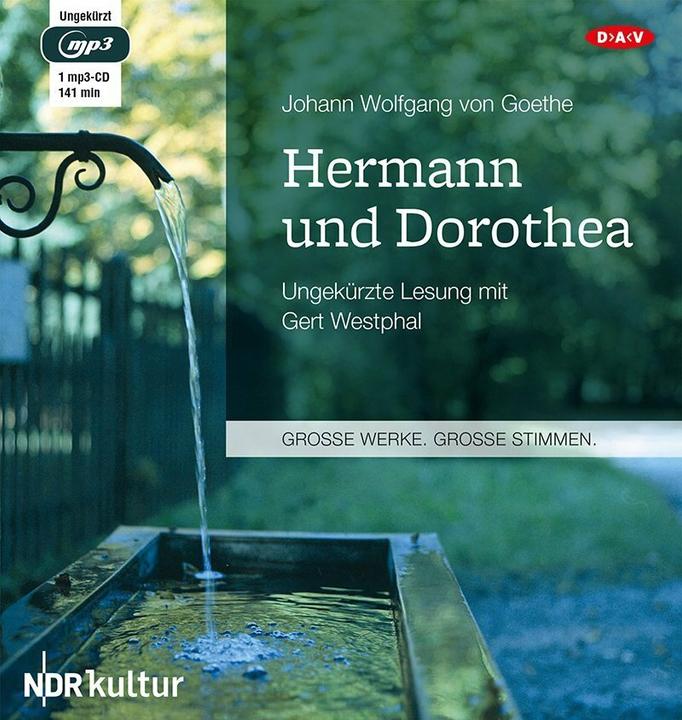 Immagine prodotto Hermann e Dorothea (Johann Wolfgang di Goethe, Gert Westphal, Tedesco)