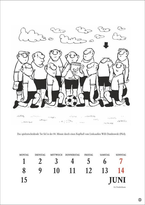 Produktbild Loriot Heile Welt Halbmonatskalender 2026 (Deutsch)