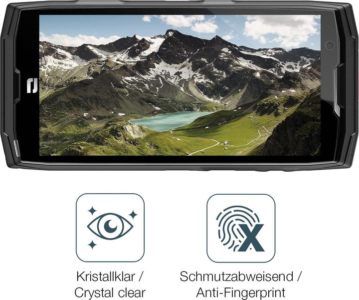 Actual product image Dipos Screen Protector Anti-Shock (2 Piece, Crosscall CORE-M5)