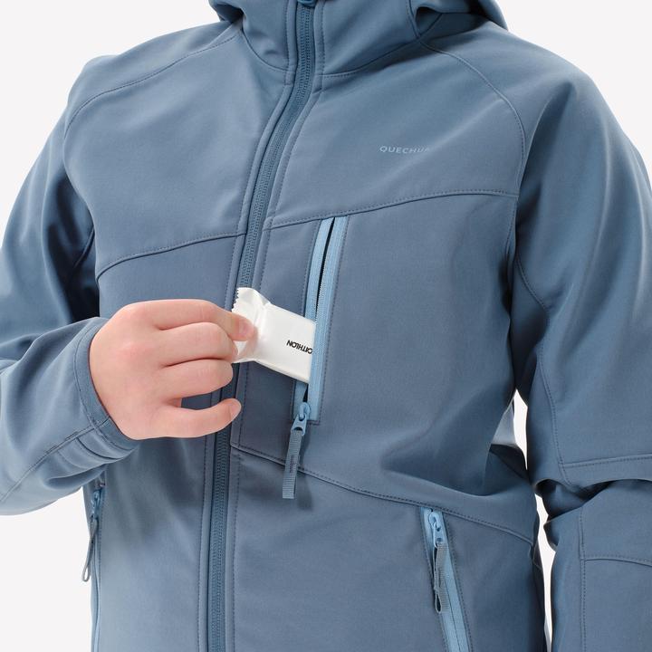 Actual product image Quechua Kids' Hiking Softshell Jacket MH900 TW - 7-15 YEARS