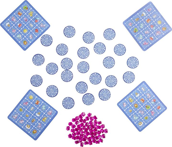 Actual product image Haba Unicorn glitter luck - Sparkle Bingo (German, French, Italian, English)