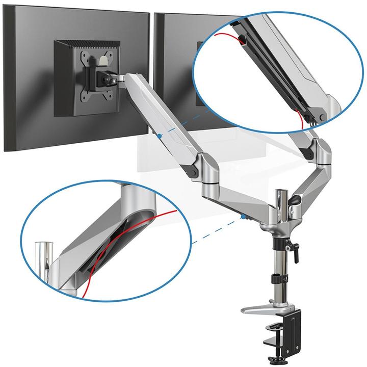Actual product image Digitus Dual LED/LCD table mount (Table, 27")