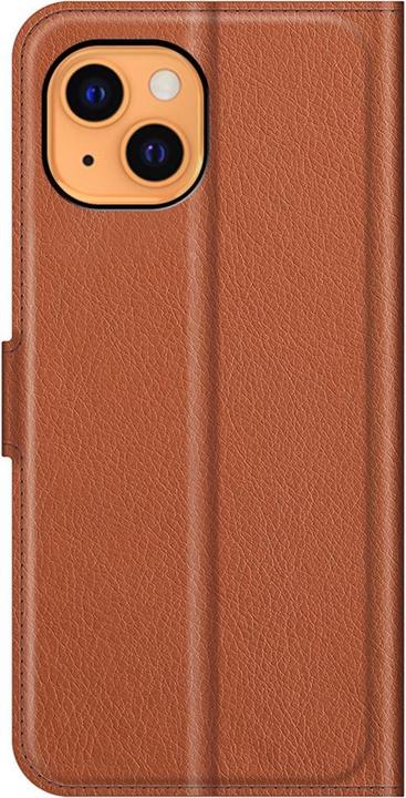 Actual product image Cover-Discount iPhone 13 mini - leather case cover brown (Apple iPhone 13 mini)