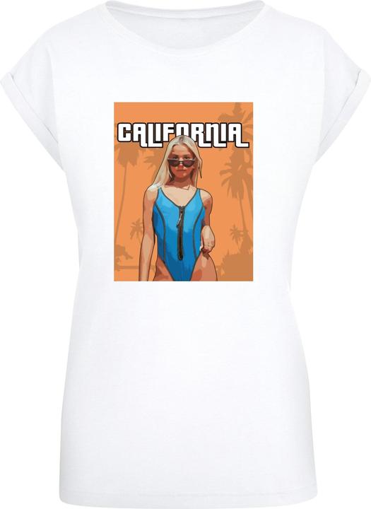 Actual product image Merchcode Ladies Grand California Extended Shoulder Tee - 113481 (XL)