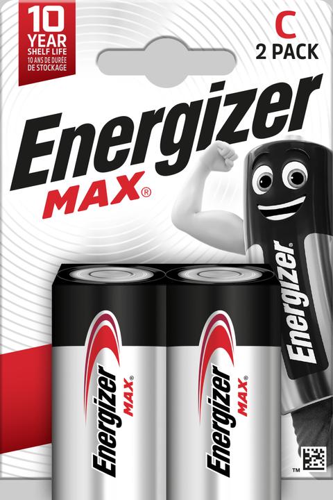 Produktbild Energizer Max Alkaline (2 Stk., C, 8000 mAh)