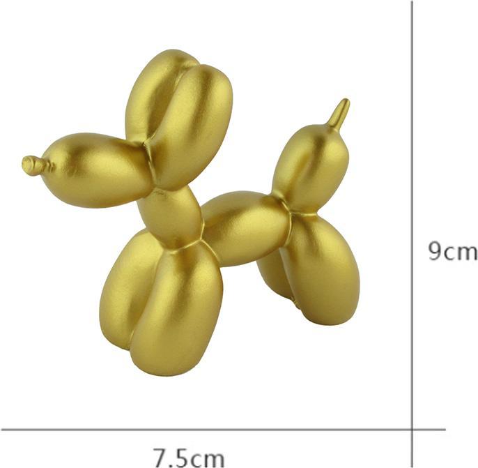 Actual product image PhoneLook Statue rétro déco créative en forme de ballon / design de chien