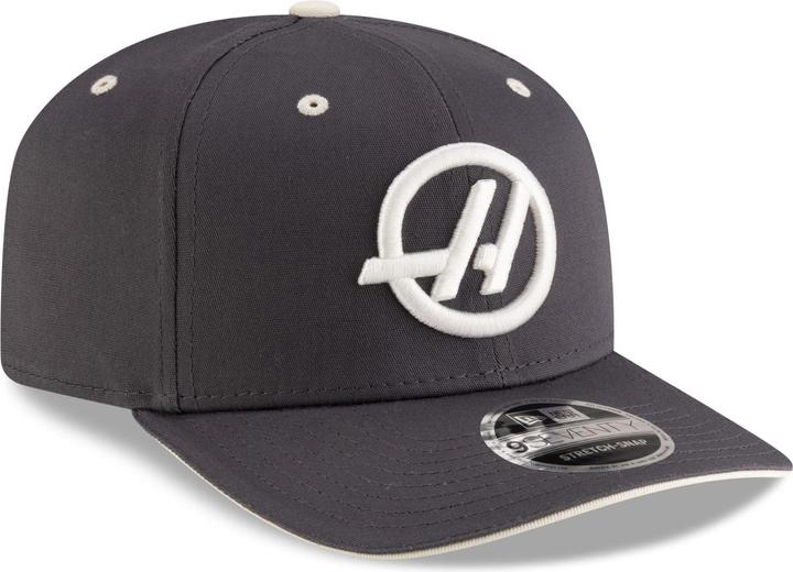 Actual product image New Era 9Seventy Stretch Snapback Cap - F1 HAAS charcoal