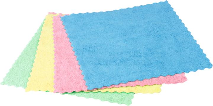 Image du produit Vileda Chiffon en microfibres MicroTuff Easy 30x30cm jaune UE=50 pièces (50 pcs)