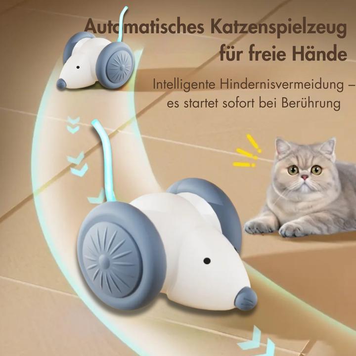 Produktbild Suba Interaktives Katzenspielzeug, LED-Leuchtmaus, Elektrische, USB Aufladbar (Spielmaus Katze)