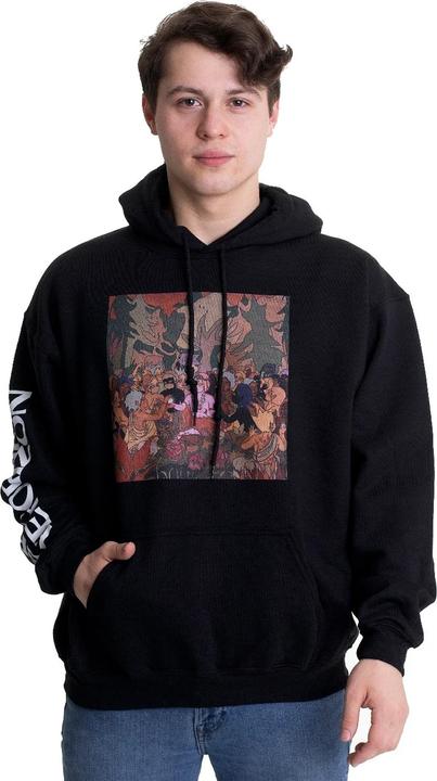 Immagine prodotto Bring Me The Horizon Felpa con cappuccio per adulti Post Human Survival Horror Cover Pullover (L)