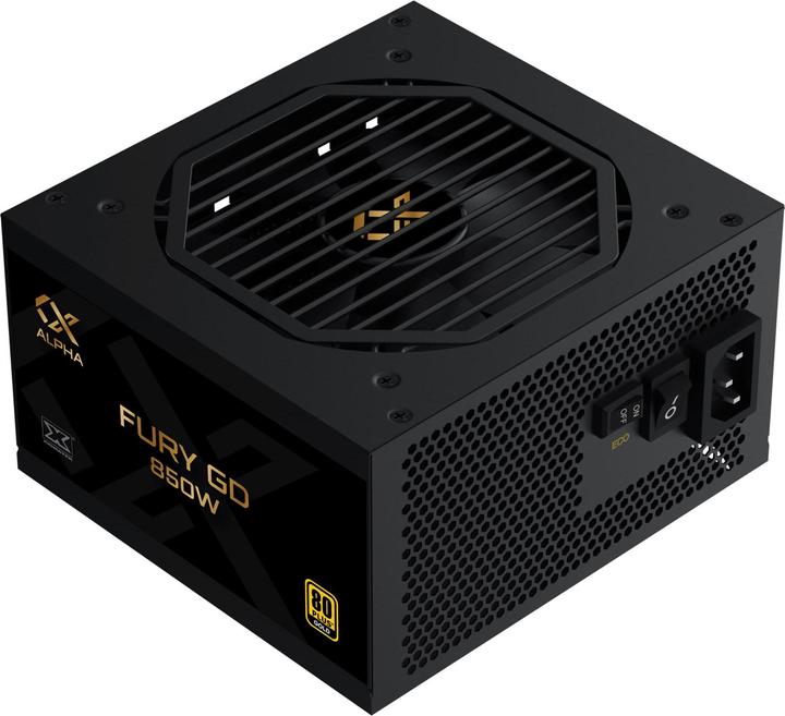 Actual product image Xigmatek Alimentation ATX Fury GD - 850W (Noir) (850 W)