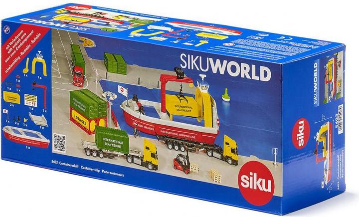 Actual product image Siku Container ship World, 450x150x187 mm, from 3+