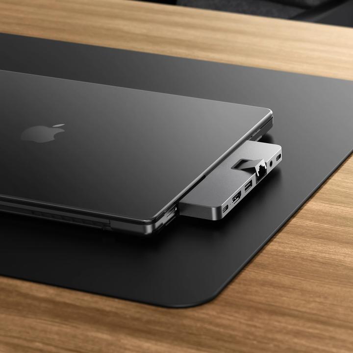 Image du produit Hyper Hub HD 7-en-2 USB-C pour MBPro M1/M2 bleu moyen (USB-C, 7 Ports)