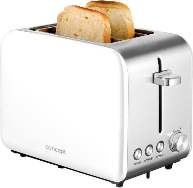 Produktbild Concept TE2051 toaster 2 slice(s) White
