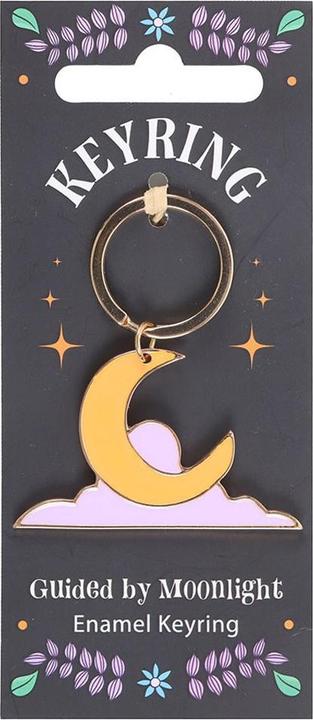 Actual product image Something Different Guided by Moonlight Enamel Keyring