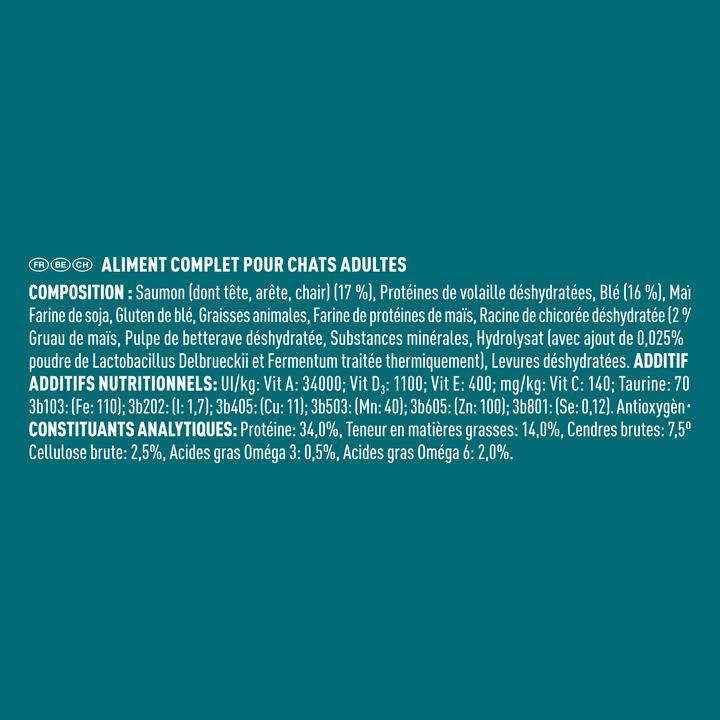 Produktbild Purina ONE Adult Lachs & Vollkorn (Adult, 1 Stk., 9750 g)