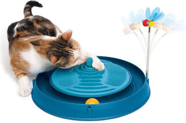 Produktbild Catit Play Ball Circuit mit Massage Pad (Intelligenzspielzeug Katze)