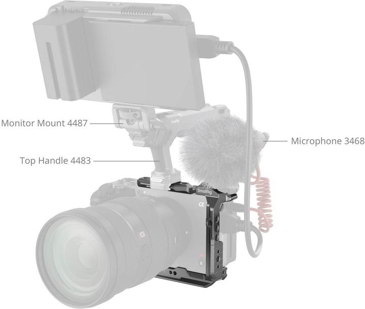 Actual product image SmallRig HawkLock Quick Release Half Cage 4772 (Cage)