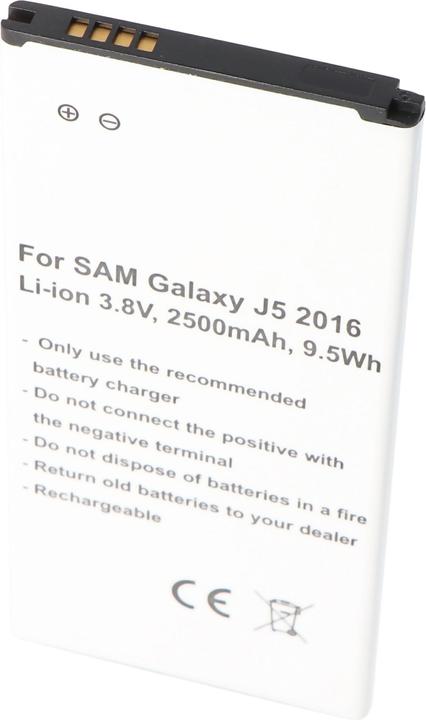 Actual product image Samsung Akku Galaxy J5 2016 Akku EB-BJ510CBC, EB-BJ510CBE, GH43-04601A