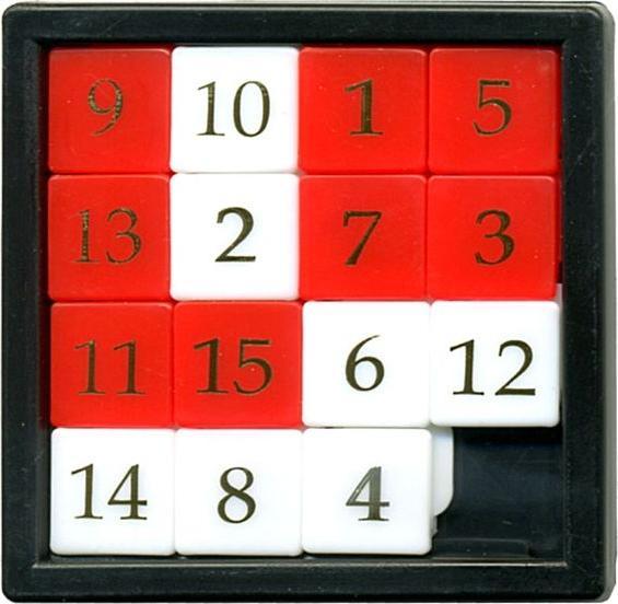 Actual product image Gowi number slider puzzle small (German)