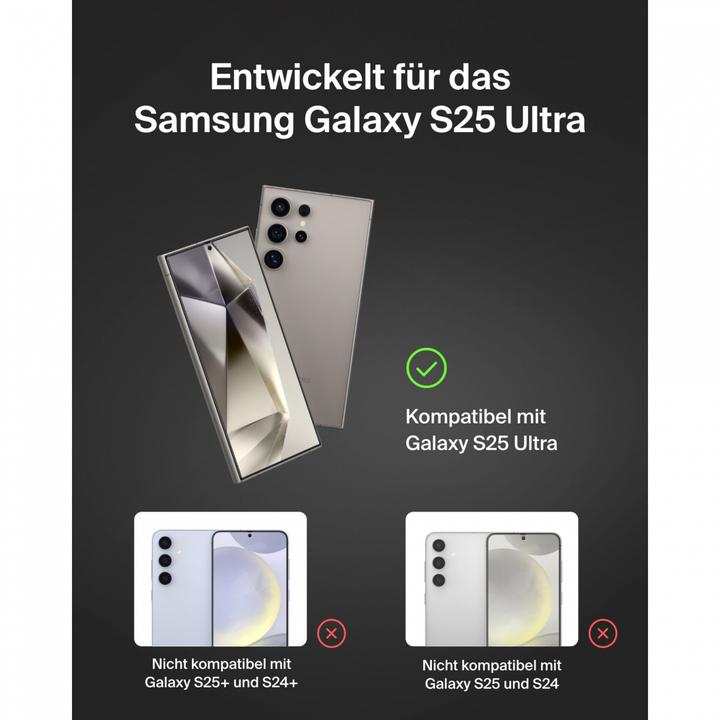 Actual product image Belkin Ovr Glass Eztray Samsung S25 Ultr (1 Piece, Samsung Galaxy S25 Ultra)