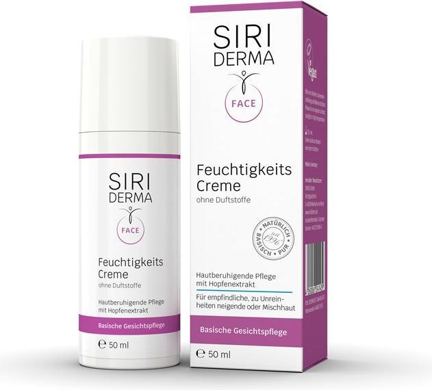 Siriderma Feuchtigkeitscreme ohne Duftstoffe